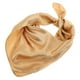 thumbnail image 3 of Bufanda envolvente de Color liso para mujer, accesorio de bufanda cuadrada a la moda (dorado), 3 of 5