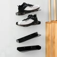 thumbnail image 3 of Shoe Display Shelf Floating Acrylic Shoe Wall Shelf Storage Stand Organizer Home Decoration Holder, 3 of 8