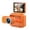 Orange, variant on Mini Wearable Action Camera, 4K Ultra HD, WiFi, Flip-Out Screen, Magnetic Mount, Dual Battery, Black