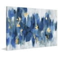 thumbnail image 2 of "Blurry Blue Flowers II" Painting Print on Wrapped Canvas, 2 of 7