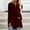 Red, variant on SNKSDGM Casual Easter Shirt Womens Tops Long Sleeve Oversized Womens Pleated Button Dwon Velvet Tunic Tops Dressy Casual Loose Long Sleeve Christmas Party Blouse Casual Tops for Women Trendy