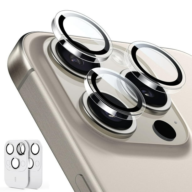 Protector de lente de cámara ESR para iPhone 15 Pro Max/15 Pro/14 Pro