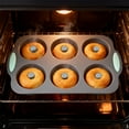 thumbnail image 3 of 6-Cavity Silicone Donut Mold – Non-Stick Reusable Tray for Cakes/Pastries/Ice Cubes (Baking & Freezing Use), 3 of 6