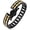 Black/Gold (5X Strength), variant on ® Magnetic Bracelets for Men - EllipseMAX 5X Strength 5,000 Gauss Magnets - Premium Titanium Mens Magnetic Bracelet & Adjustable Length (Black/Gold)