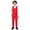 Watermelon Red, variant on Ruyang Teen Boys Formal Suit V-Neck Vest Long Sleeve Shirt Dress Pants Sets Kids Slim Fit Suit for Wedding Graduation Dress Up