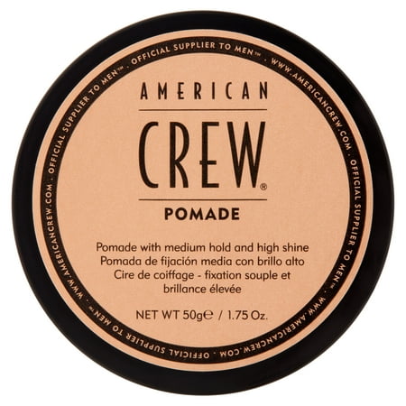American Crew Medium Hold Pomade, 1.75 oz (Best Pomade For Volume)