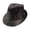 Black, variant on Sequins Fedora Hat Sparkling Jazz Cap for Men Women 4th of July Party Costume Accessories