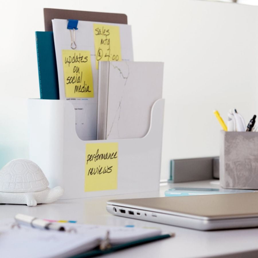 Post it® Pop up Notes, 3" x 3", Canary Yellow, Pack Of 12 Pads