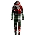 thumbnail image 5 of Women 2 Piece Outfits Family Sets Clothes Matching Pajama Sets Pajamas Family Christmas Solid Color Lounge Sets for Women, 5 of 5