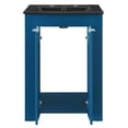 thumbnail image 6 of Sink Vanity Cabinet, Melamine, Blue Navy Black, Modern Contemporary Urban Design, Hotel Bedroom Bathroom Master Suite Guest, 6 of 10