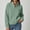 Green, variant on Women's Lightweight Jacket Full Zip Mock Neck Casual Long Sleeve Outwear with Zippered Pockets Fall Winter Fashion