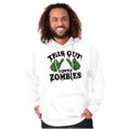 thumbnail image 4 of This Guy Loves Zombie Dead Hands Hoodie Hooded Sweatshirt Men Brisco Brands S, 4 of 6