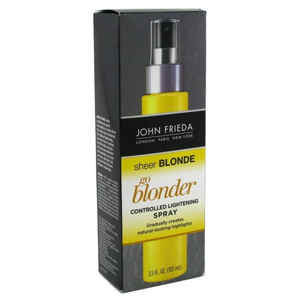 John Frieda Sheer Blonde Go Blonder Controlled Lightening Spray 3.5 Oz (2 Pack)
