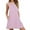 Pink, variant on Women’s Tank Casual Dress Summer Loose T-Shirt Dresses Sleeveless Sundress with Pockets