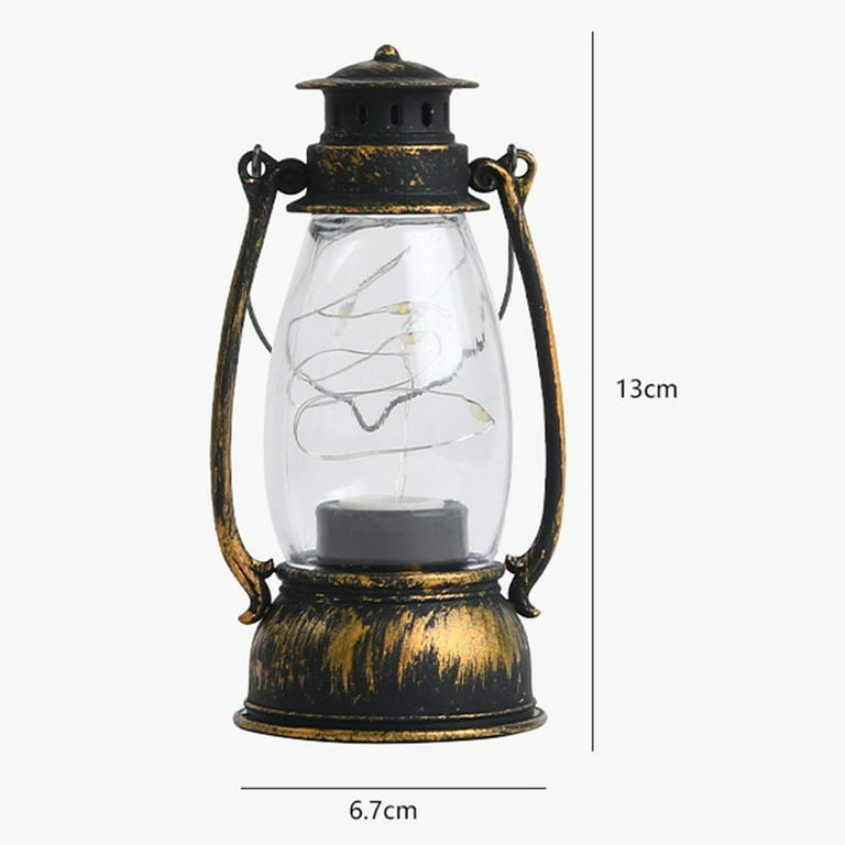 Sunjoy 20 in. Candle Lantern with LED Battery Powered, Waterproof