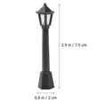 thumbnail image 4 of Eease 4 Pc 1: 12 Scale Street Light Lamp Post Lamp Post Miniature Street Light for House Landscape ( Black ), 4 of 10