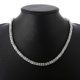 thumbnail image 3 of 925 Sterling Silver Necklaces For Men's Charm Jewelry 20 Inches Domineering Retro Faucet Party Christmas Gifts, 3 of 5