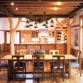 thumbnail image 5 of FINE MAKER 30 Inch Farmhouse Wooden Chandelier, Living Room 6 Light Industrial Vintage Glass Chandelier, 5 of 15