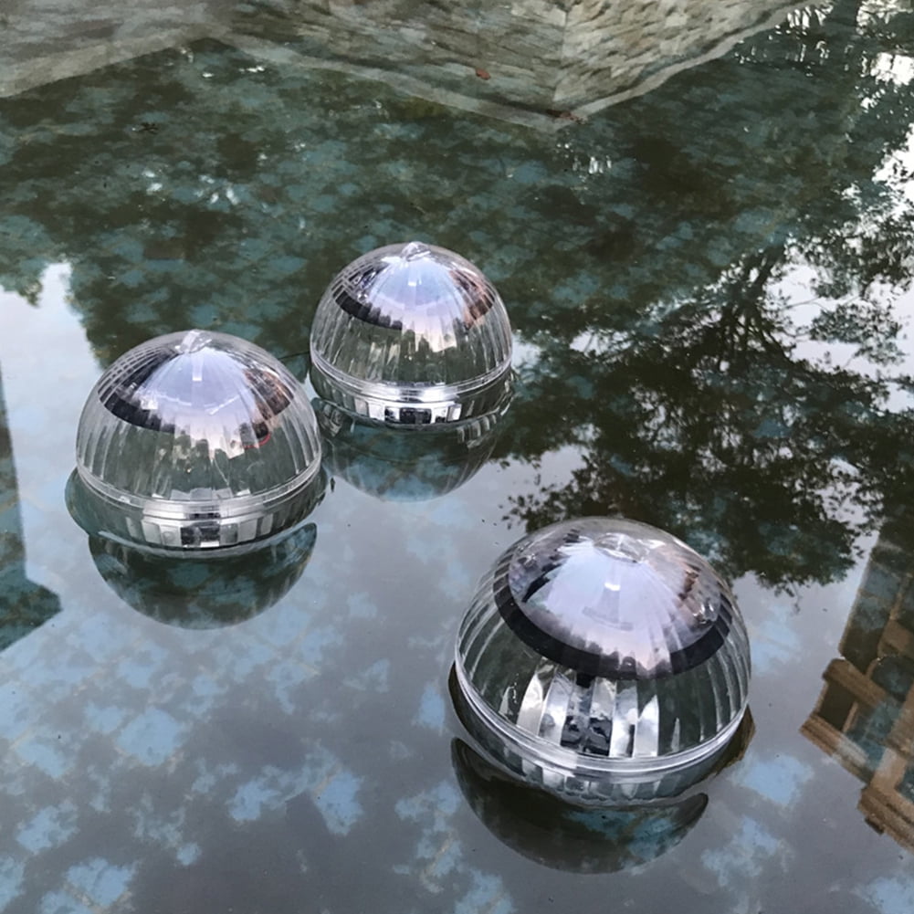 solar powered floating pool lights