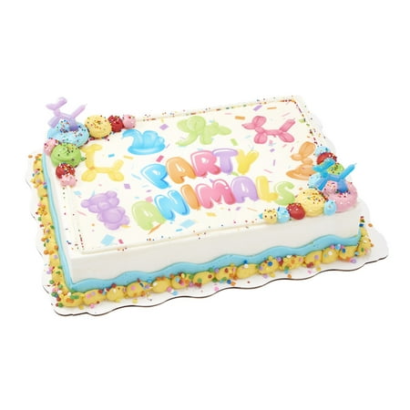 Balloon Animals Quarter Sheet Cake