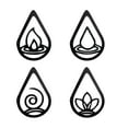 thumbnail image 1 of The Four Elements Wall Decor Metal Wall Decoration for Home Decor, 1 of 1