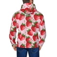 thumbnail image 5 of Zip Up Hoodies for Men - Strawberry funny Long Sleeve Comfrt Men'S Fashion Hoodies & Sweatshirts, Jackets for Men Hoodies Pullover Clothing Clothes with Pouch, 5 of 5