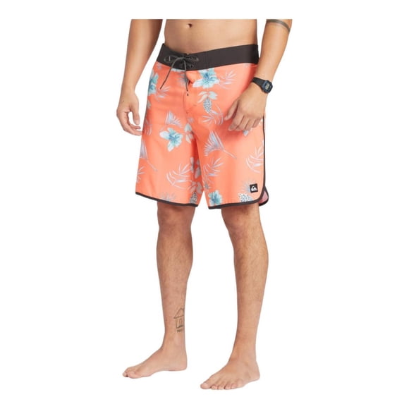 Traje De Baño Quiksilver Surfsilk Para Hombre Color Naranja Modelo EQYBS04771RMZ9