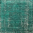 thumbnail image 1 of Ahgly Company Indoor Square Mid-Century Modern Light Sea Green Oriental Area Rugs, 4' Square, 1 of 6