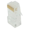 thumbnail image 3 of Paquete de 10 módulos conectores RJ50 0P10C, módulo conector de red,, 3 of 8