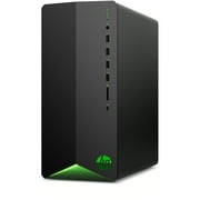 HP Pavilion Gaming Desktop TG01-1161 Bundle PC, Intel Core i5-10400F, Nvidia GeForce RTX 3060 12GB, 8GB DDR4 RAM, 512GB SSD, Windows 11 Home, Shadow black, 328R5AA#ABA