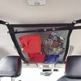 thumbnail image 6 of ToyKingdee Car Ceiling Cargo Net Pocket, Roof Cargo Net Organizer, Strong Bearing Adjustable Capacity, Road Trip Accessories for Truck SUV, Car Camping Essentials, 6 of 9