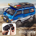 thumbnail image 7 of 1/24 Scale Delica RC Drift Car, 2.4G 2WD Full Proportional Remote Control Car with Manual Shifting Gearbox & Headlights, Collectible All-Terrain Station Wagon for Teens and Adults, 7 of 7