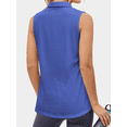 thumbnail image 2 of Rosvigor Workout Tank Tops for Women V Neck Golf Polo Shirts Loose Fit Summer Sleeveless Athletic Tops, 2 of 8