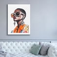 thumbnail image 5 of Epic Graffiti 'Chic In Orange' by Svetlana Aleynikova Canvas Wall Art, 40" x 54", 5 of 8