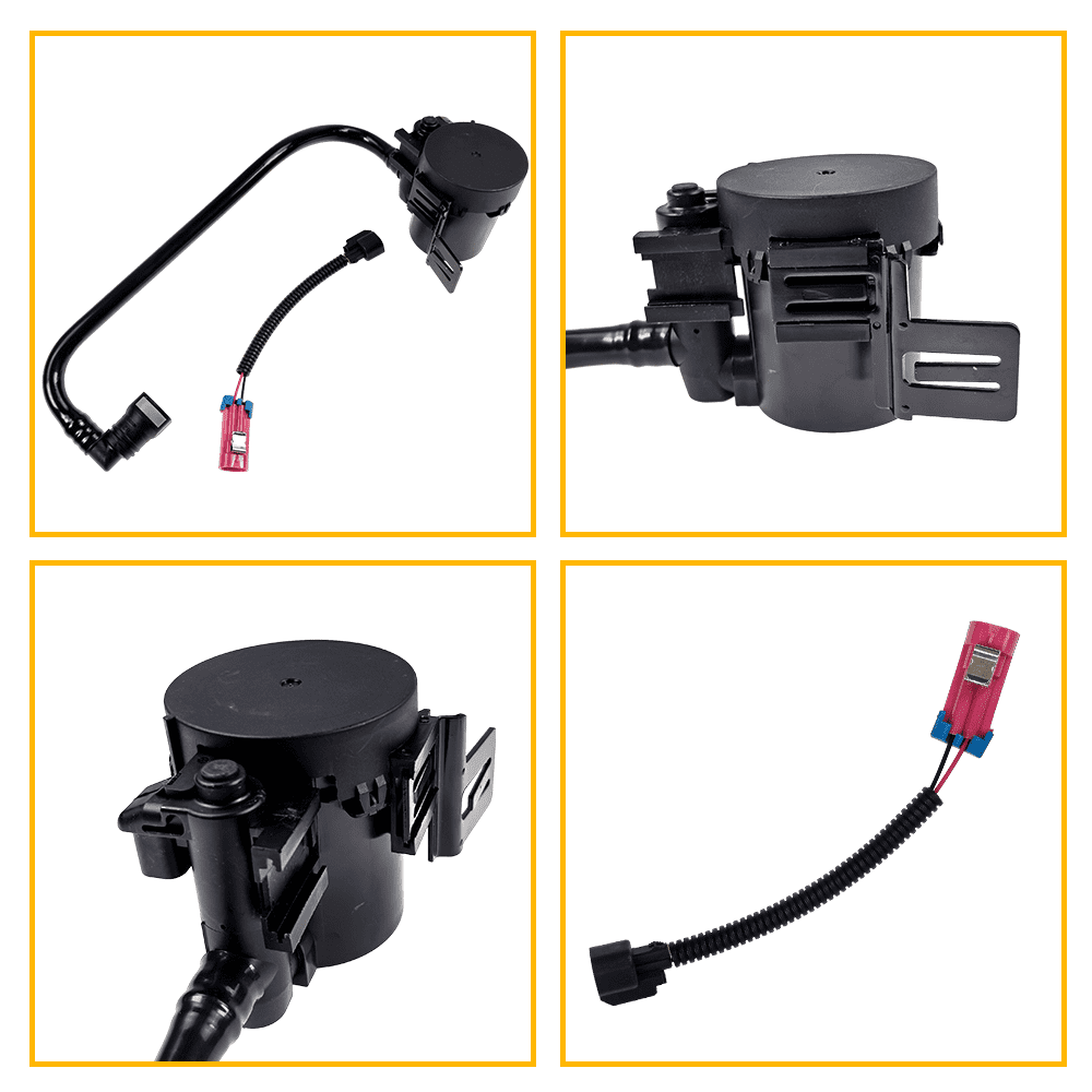 Vapor Canister Vent Solenoid Valve w/Hose & Wire Harness | Fit for Chevrolet Chevy Colorado GMC Canyon Hummer H3 H3T Isuzu I-Series | OE# 10386359 20907779 25948082 911-070