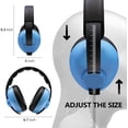 thumbnail image 2 of Auriculares con cancelación de ruido para bebés, orejeras de protección auditiva con protección auditiva Reducción de ruido para autismo Auriculares con cancelación de ruido para ni?os, color negro, 2 of 5