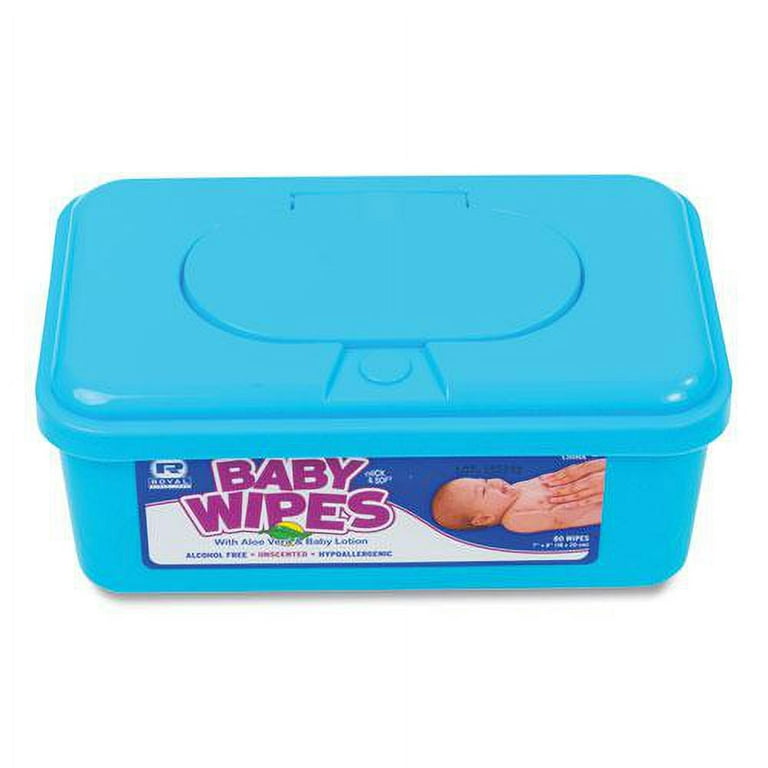Baby Wipes Tub, Unscented, White, 80/Tub, 12 Tubs/Carton Baby Wipes Tub, Unscented, White, 80/Tub, 12 Tubs/Carton
