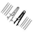 thumbnail image 1 of Watches Spring Bar Repair Tool Tweezer V-shaped Disassembly Dismantling With 8 Pins 6825 Strap Band Removal Tools, 1 of 5