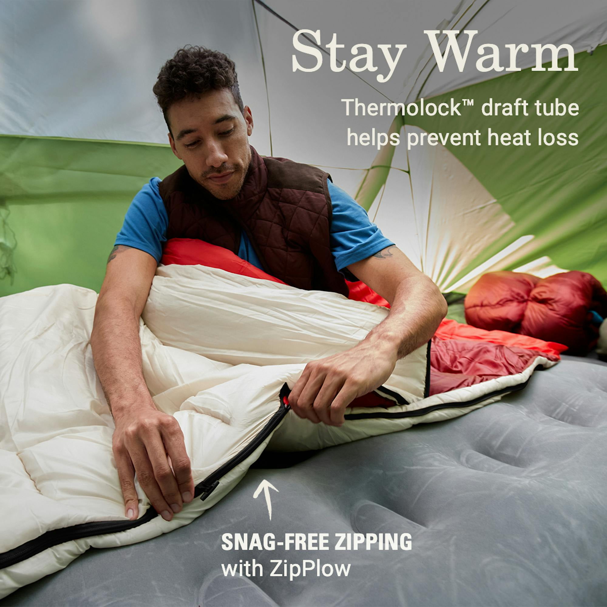 Coleman Flatlands™ 35°F Big & Tall Sleeping Bag