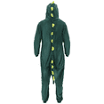 thumbnail image 6 of PJKOBMJ Cute Adult Onesie - Animal Cosplay Costume - Unisex Costume Adult Plush Fluffy One Piece Cosplay Suit for Adults, Women and Men(Green-Fluffy-M), 6 of 8