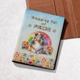 thumbnail image 5 of Wagging Tail Shetland Sheepdog Celebrates Rainbow Pride Month LGBT LGBTQ+ Travel Passport Wallet Sheltie Dog Lover Gifts PU Leather Passport Holder Cover - 01003, 5 of 5