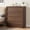Walnut, variant on Amkui Modern Tall Dresser bedside cabinet, Vertical Chest of Drawers for Bedroom/Living Room/Entryway, Large Storage, Anti-Tip Safety - Walnut,7 Drawers