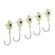 thumbnail image 1 of Pntils luminosas s de pntil de anzuelo de púas individuales Señuelos cebos para lubina lucioperca 14g Sunnimix Cabeza de la plantilla de los anzuelos de pesca, 1 of 8