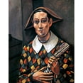 thumbnail image 2 of Derain: Harlequin, 1919. /Nharlequin. Canvas By Andre Derain, 1919. Poster Print by  (18 x 24), 2 of 2