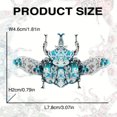 thumbnail image 2 of Piececool 3D Metal Puzzles For Adults, Rhinoceros Beetle 3D Model Building Kits Insect Themed Brooch Assembling DIY Crafts Creative Birthday Gifts,22Pcs, 2 of 4