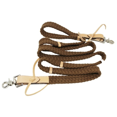 - Horse Handmade Roping Tack Western Barrel harness Cotton Reins 607317
