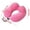 Pink, variant on Travel Neck Pillows U-Shaped Airplane Pillow Inflatable PVC Cervical Pillow for Sleeping,Travel Pillow Head and Neck Support for Car,Home,Office,Traveling