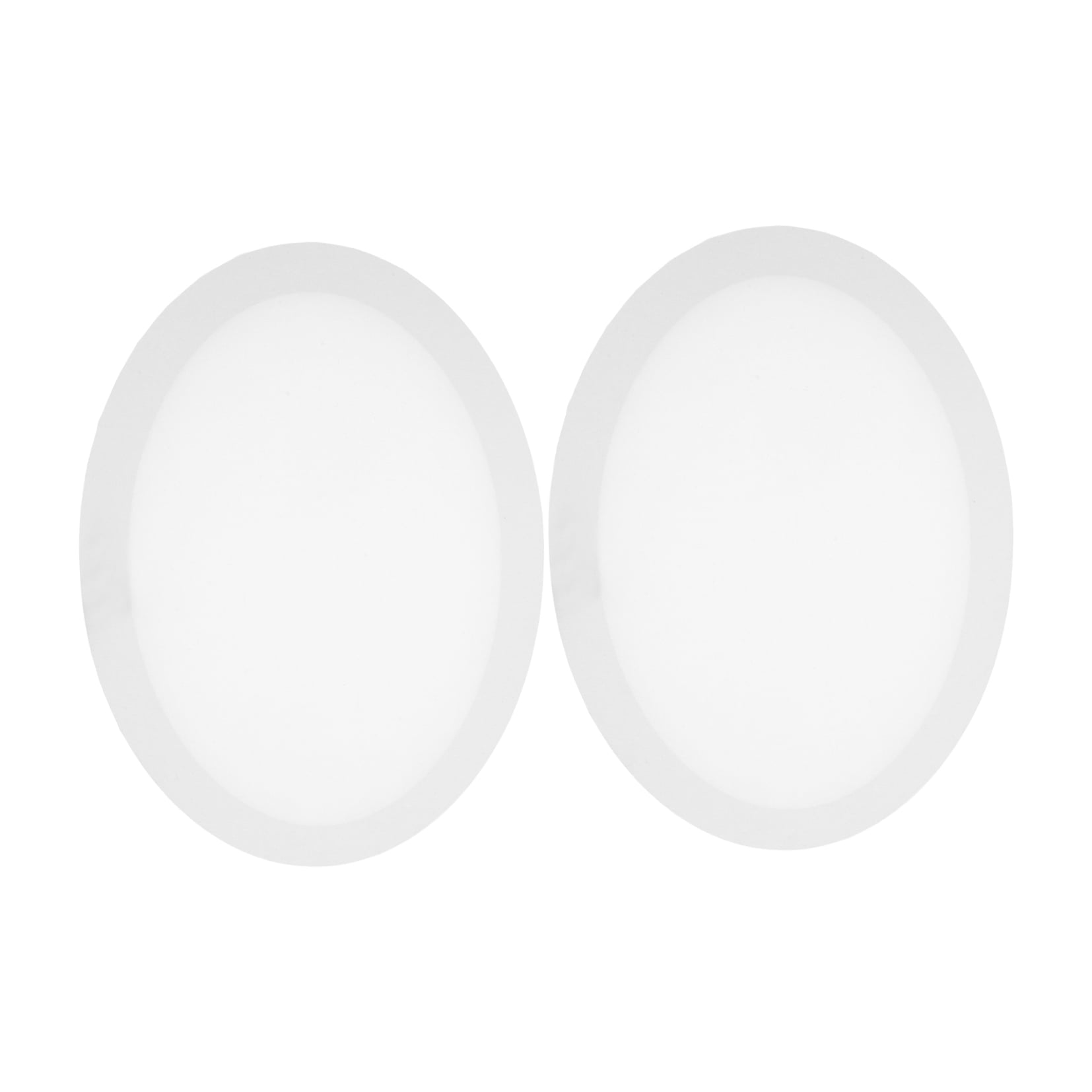 MLINS  2 PCS Oval Canvases for Painting Oil Frame Creative Drawing Board Child