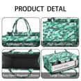 thumbnail image 4 of Large Capacity Tote Bag,Green Teal Camo Classic Shapes Pattern Handbag Fashion Luxury Tote Bag,15.7"x13"x 5.1" Inches,Laptop Compatible, 4 of 6