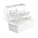 thumbnail image 3 of Caja de almacenamiento de medicamentos, caja médica vacía, botiquín de primeros auxilios multifuncional, organizador para manualidades, costura,, 3 of 9